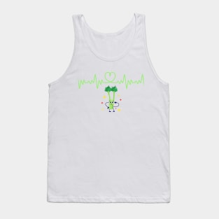 Celery Heartbeat Tank Top